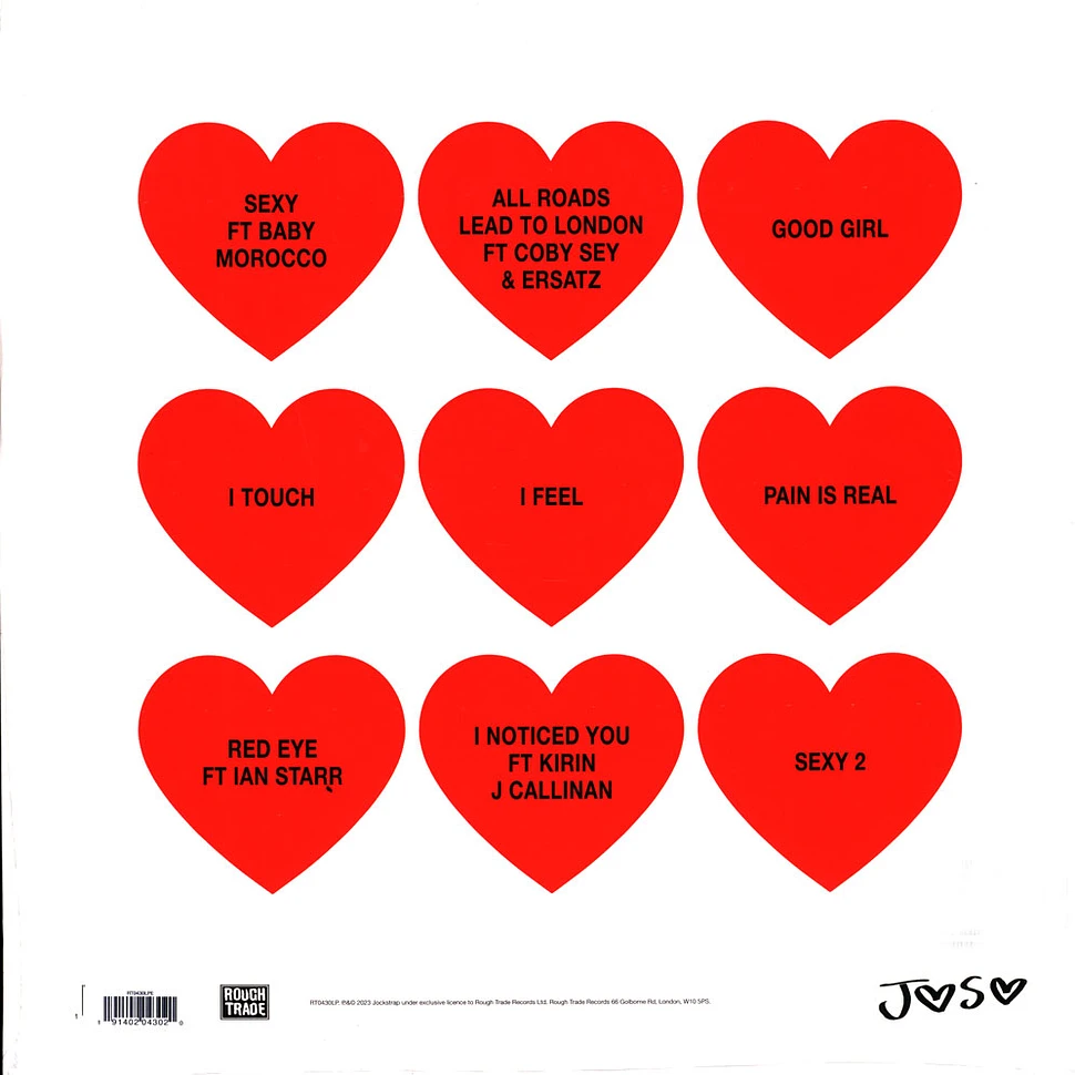 Jockstrap - I<3uqtinvu Remix Album Red Vinyl Edition