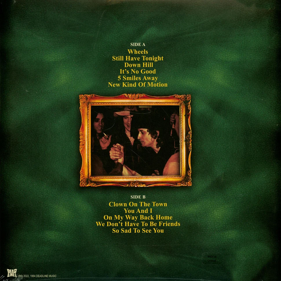 Enuff Z'nuff - Seven Yellow Green & Black Splatter Vinyl Edition