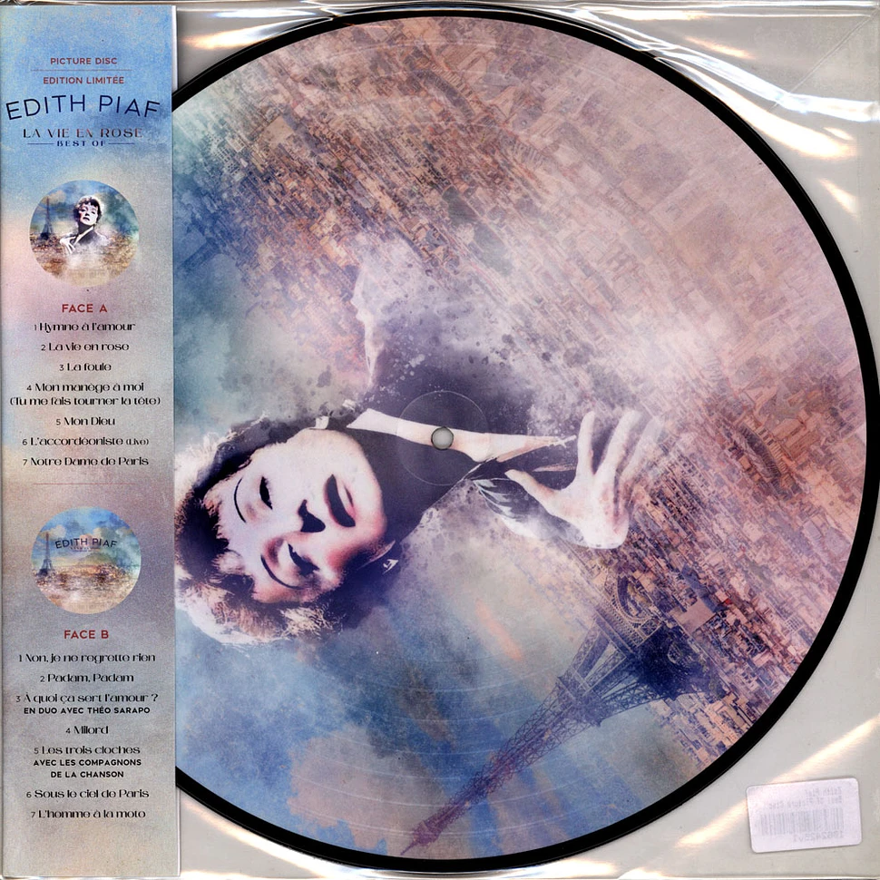 Edith Piaf - La Vie En Rose: Best Of (remastered) Picture Disc
