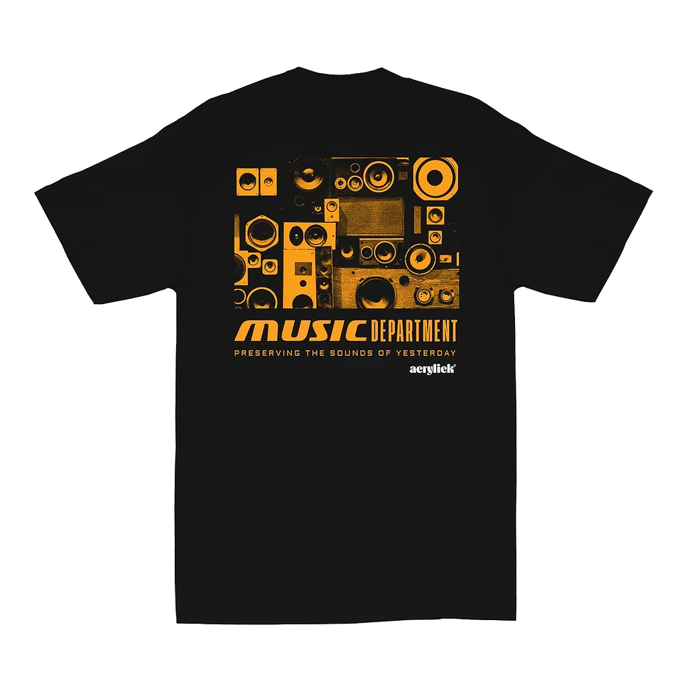 Acrylick - Music Dept T-Shirt