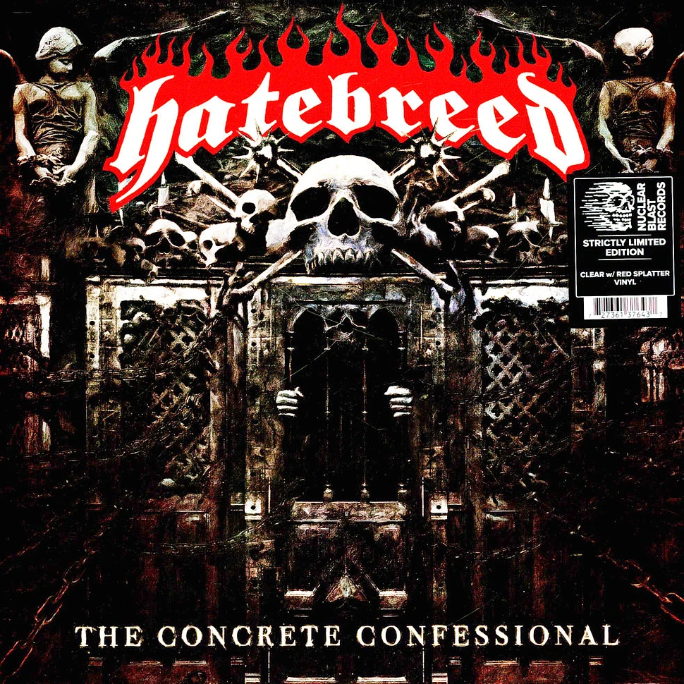 Hatebreed - The Concrete Confessional Red Splatter Vinyl Edition ...