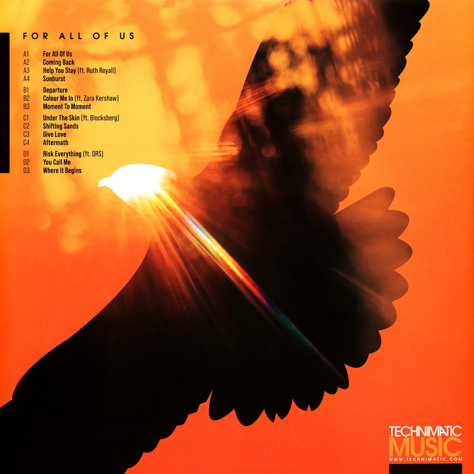 Technimatic - For All Of Us Orange Marbled Vinyl Edition