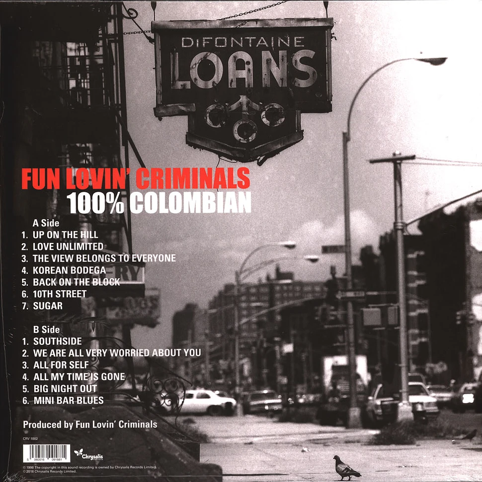 Fun Lovin' Criminals - 100% Columbian