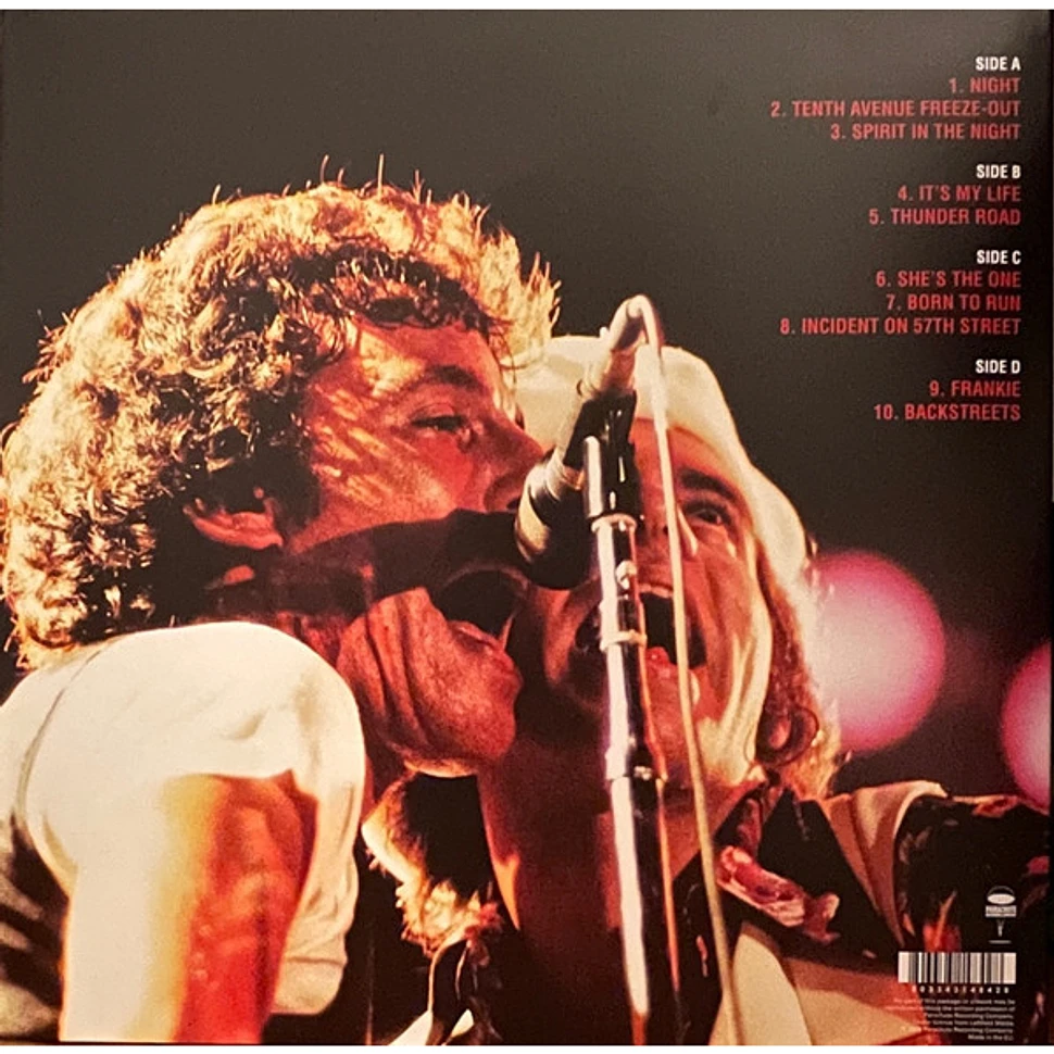 Bruce Springsteen The Gap Year Broadcast Vol 1 Live In