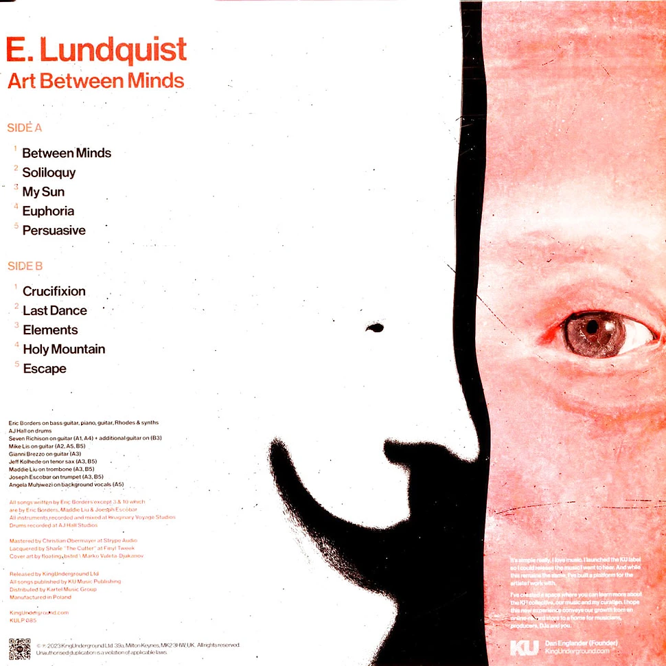 E. Lundquist - Art Between Minds Black Vinyl Edition