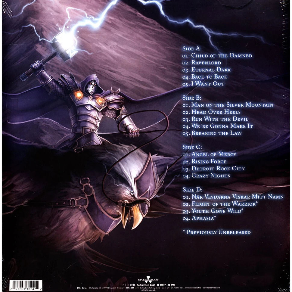 Hammerfall - Masterpieces Black Vinyl Edition