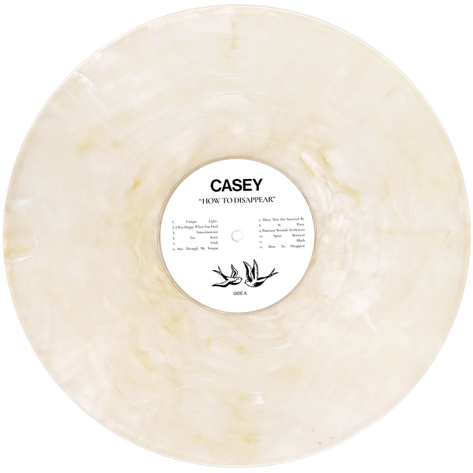 Casey - How To Dissappear Golden Pearl Vinyl Edition