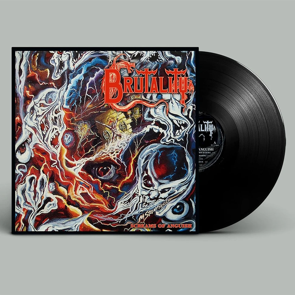 Brutality - Screams Of Anguish - Vinyl LP - 1993 - EU - Reissue | HHV