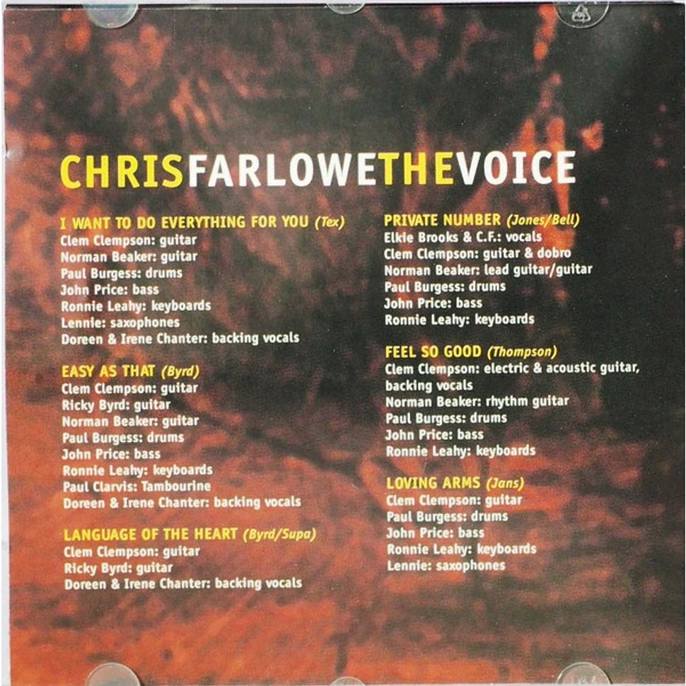 Chris Farlowe - The Voice