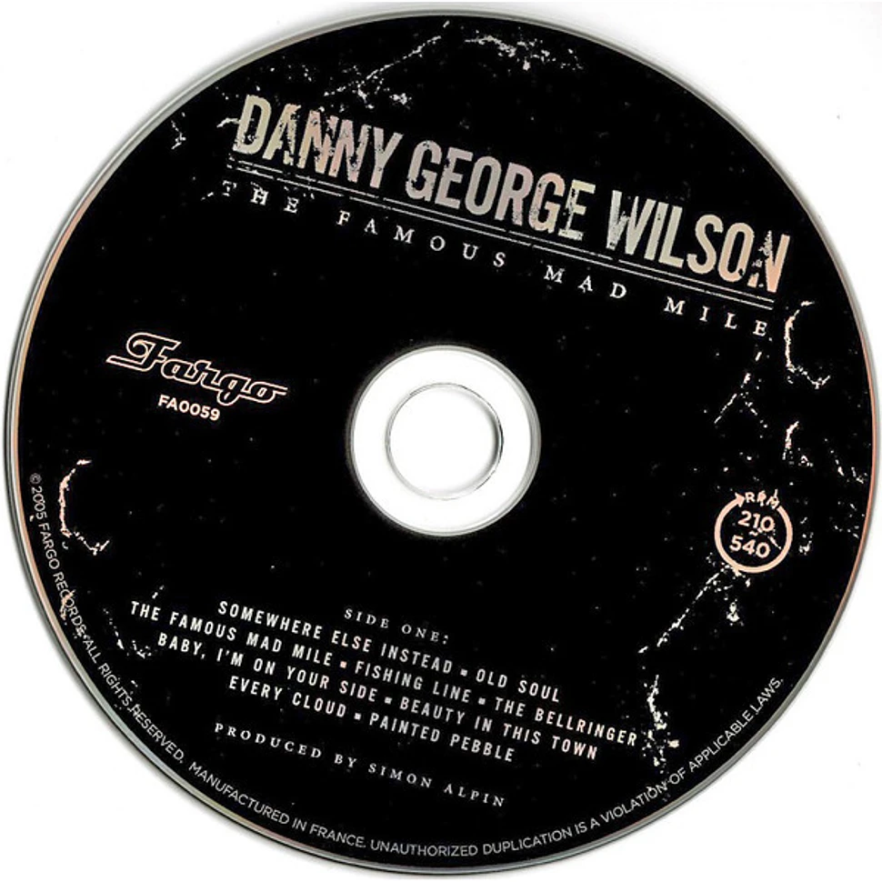 Danny George Wilson - The Famous Mad Mile