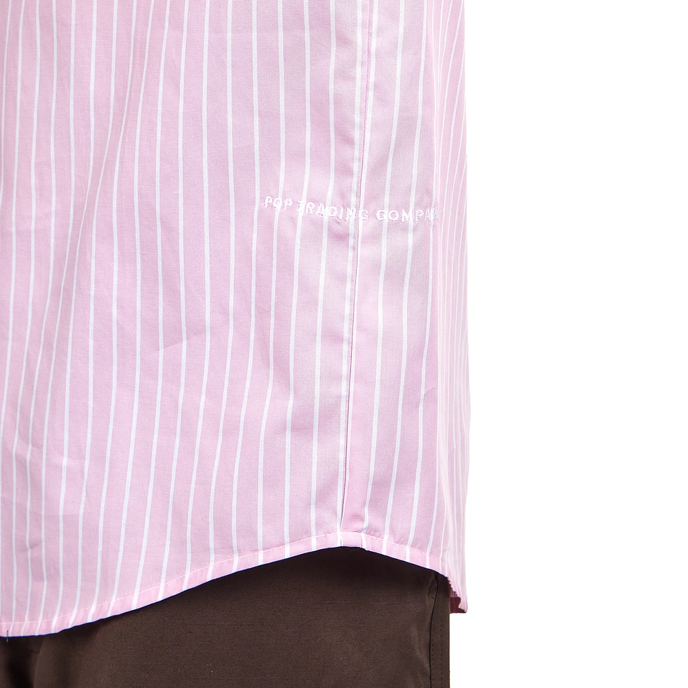Pop Trading Company - Logo Striped Shirt