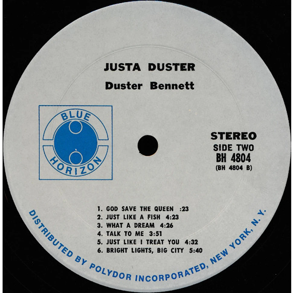 Duster Bennett - Justa Duster