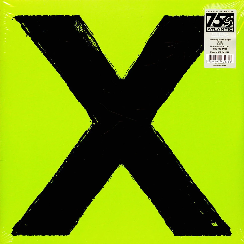 Ed Sheeran - X Clear Vinyl Edition