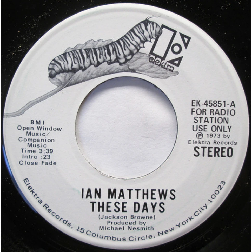 Iain Matthews - These Days