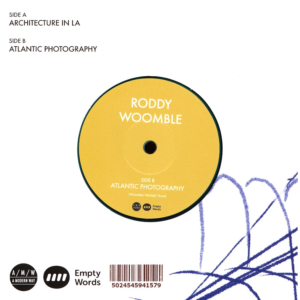 Roddy Woomble - Architecture In La / Atlantic Record Store Day 2022 Edition