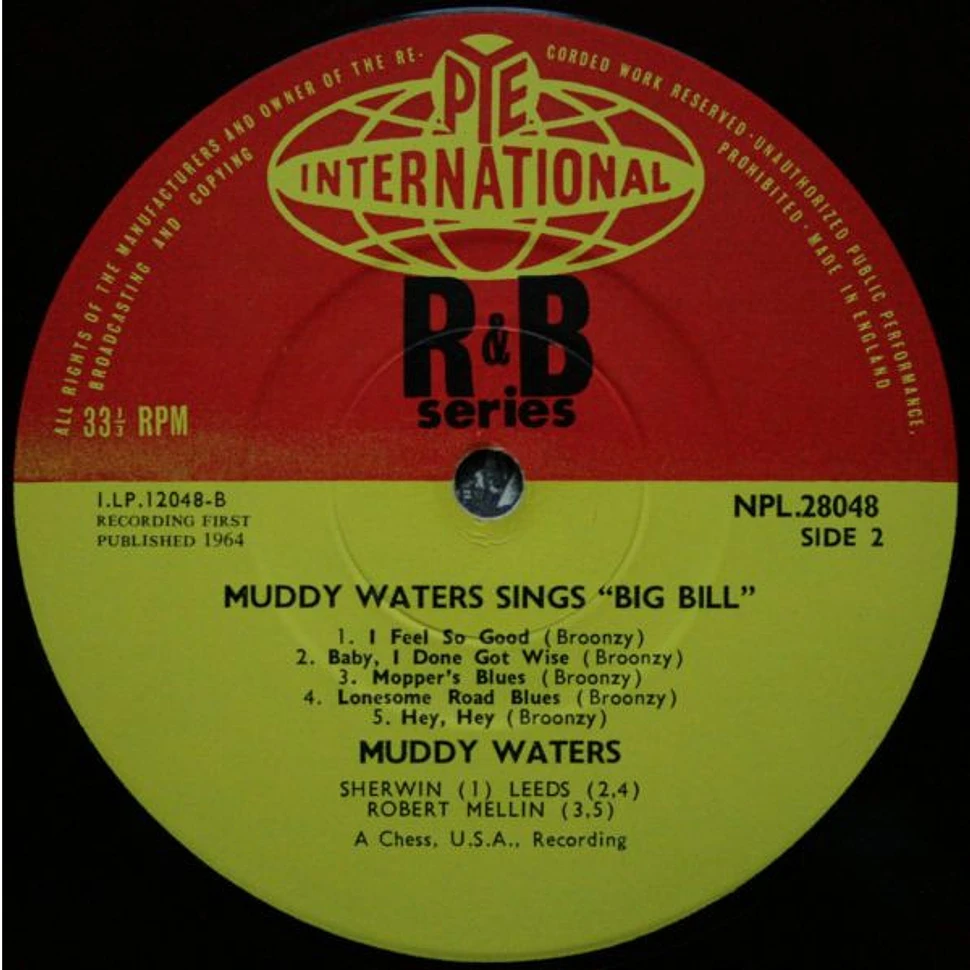 Muddy Waters - Muddy Waters Sings The Songs Of Big Bill Broonzy