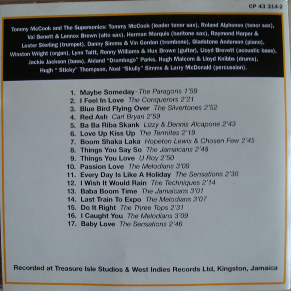 V.A. - Jamaican Beat - Duke Reid Sessions - Original recordings 68-73 - The Supersonics & Friends