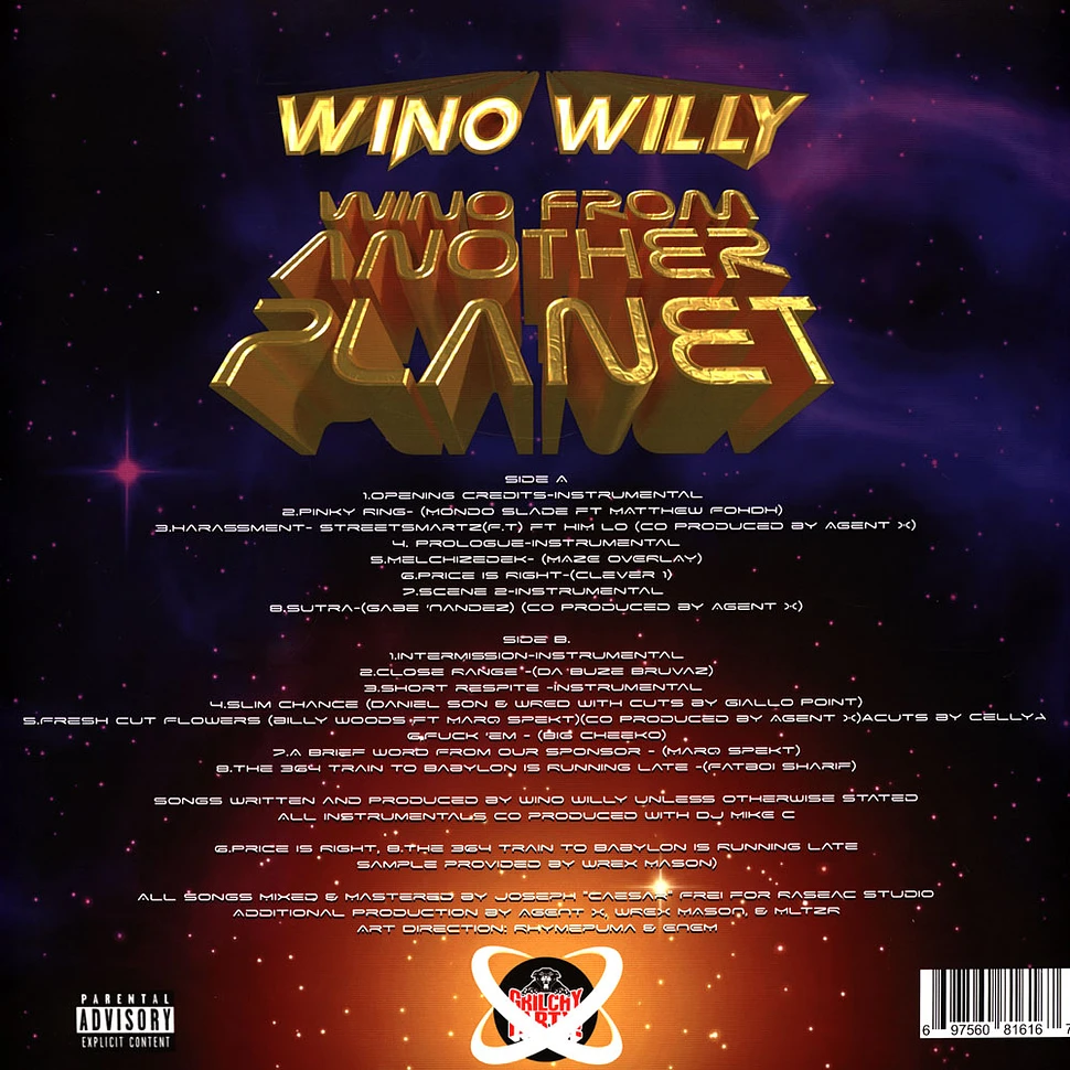 Wino Willy - The Wino From Space