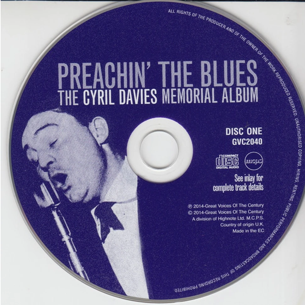 Cyril Davies - Preachin' The Blues (The Cyril Davies Memorial Album)