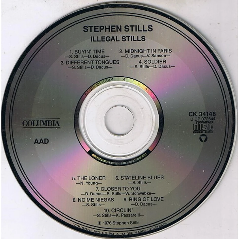 Stephen Stills - Illegal Stills