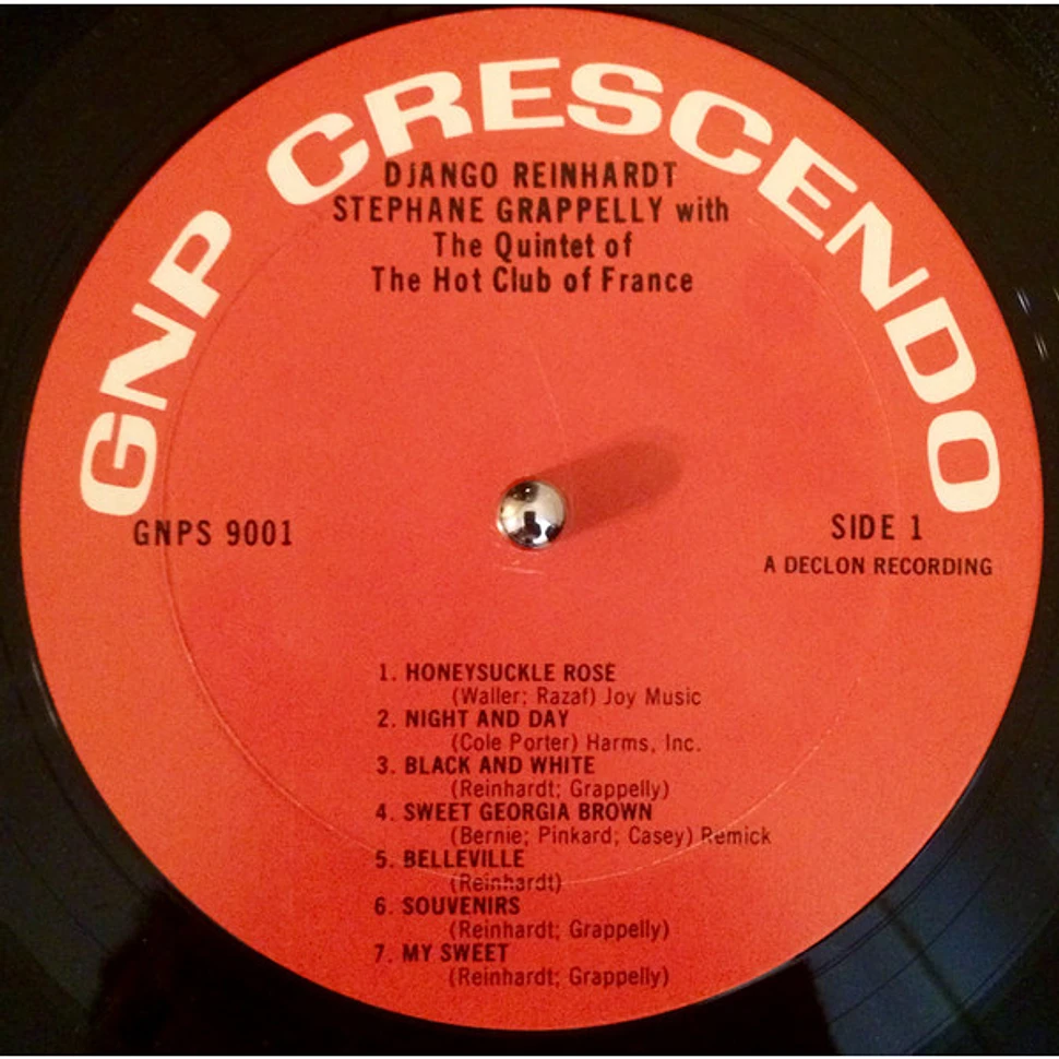 Django Reinhardt & Stéphane Grappelli With Quintette Du Hot Club De France - The Quintet Of The Hot Club Of France