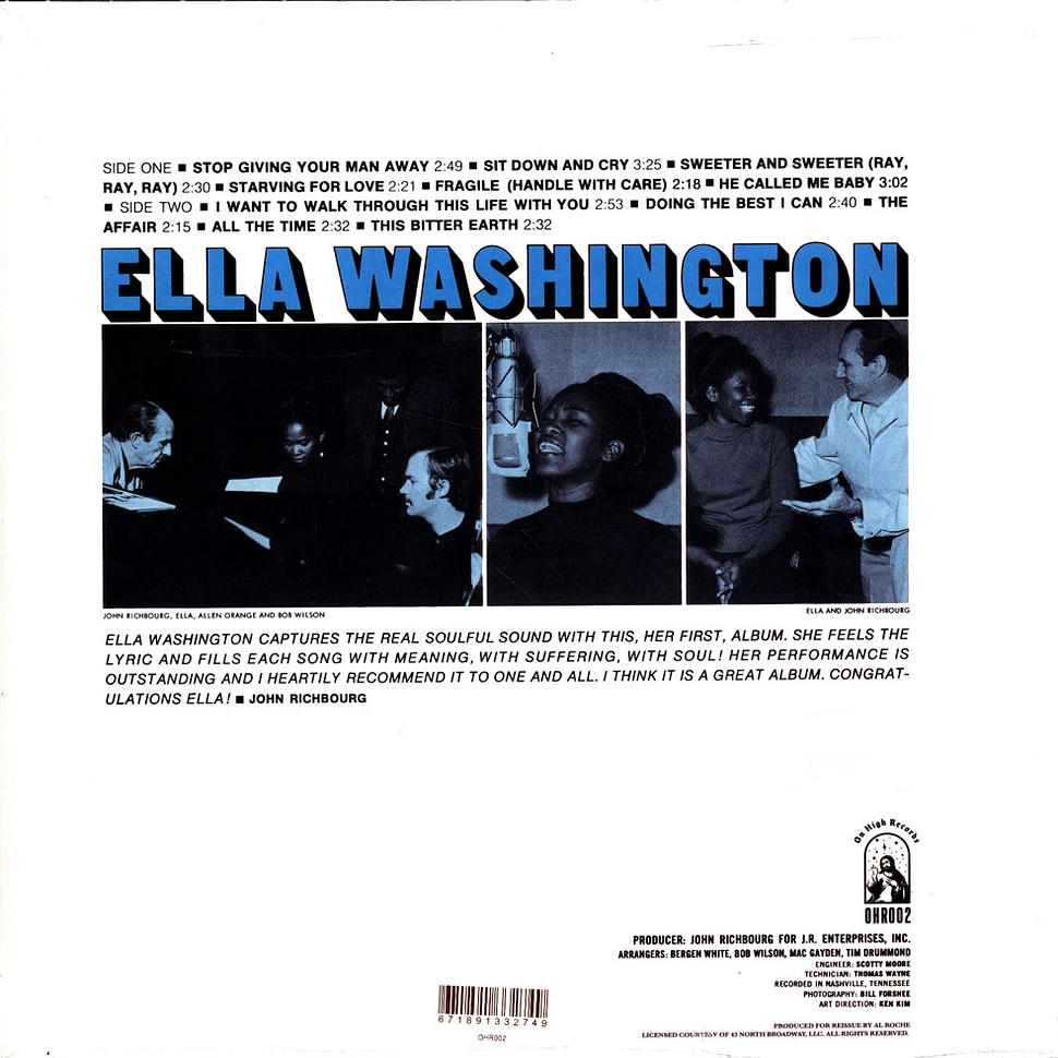 Ella Washington - Ella Washington Remastered Edition
