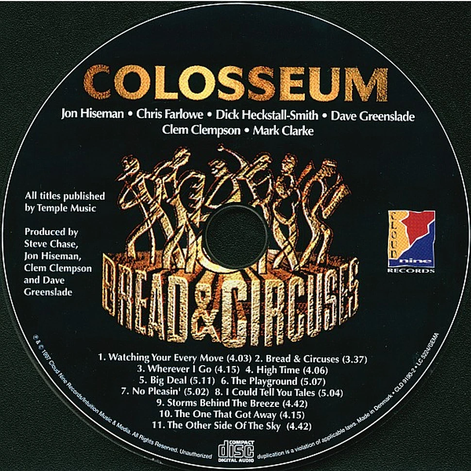 Colosseum - Bread & Circuses