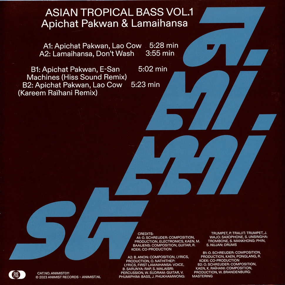 Apichat Pakwan & Lamaihansa - Asian Tropical Bass Volume1