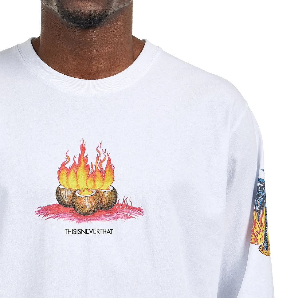 thisisneverthat - Burning Palm Tree L/S Tee