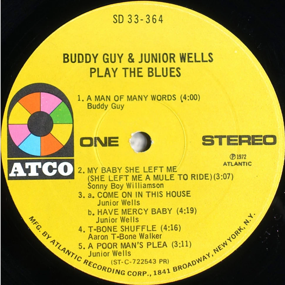 Buddy Guy & Junior Wells - Play The Blues