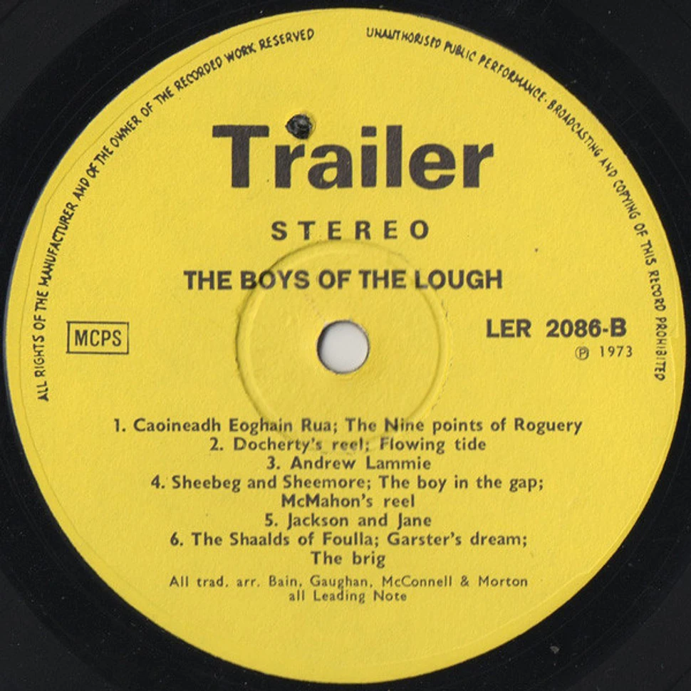 The Boys Of The Lough - The Boys Of The Lough
