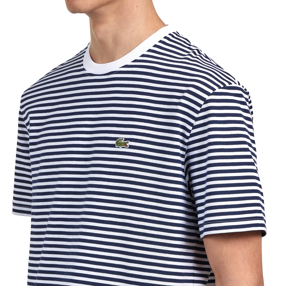 Lacoste - Yarn Dyed Stripe T-Shirt