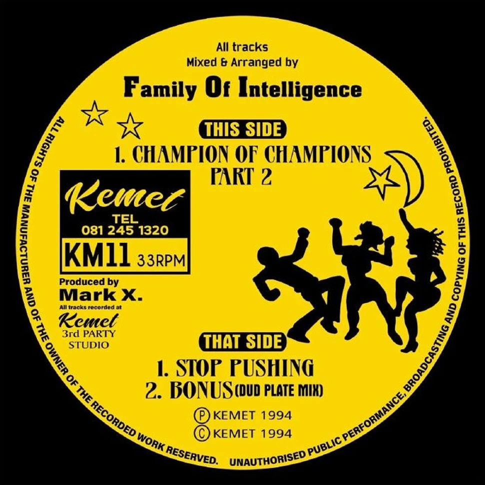 Family Of Intelligence - Champion Of Champions (Part 2)