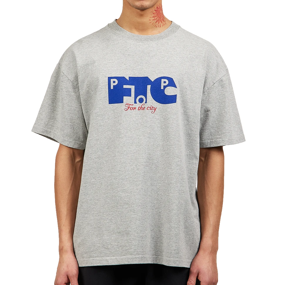 Pop Trading Company x FTC - logo t-shirt