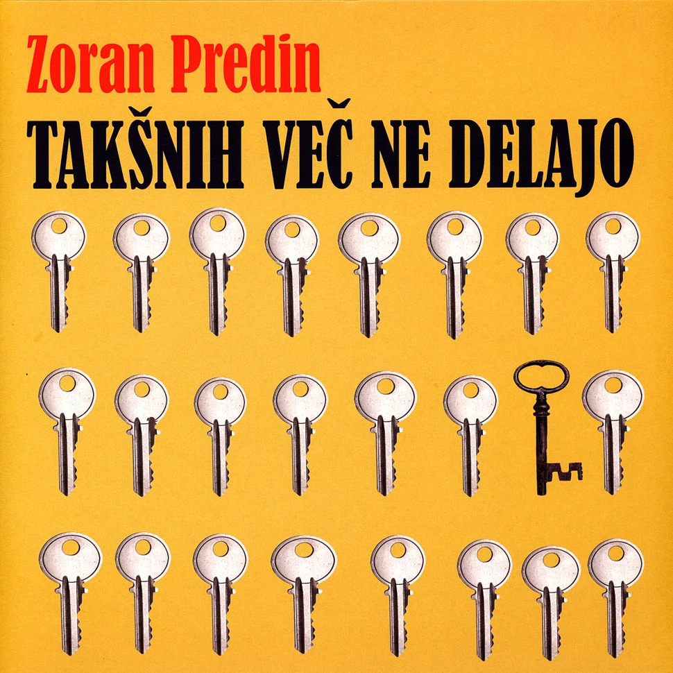 Zoran Predin - Taksnih Vec Ne Delajo