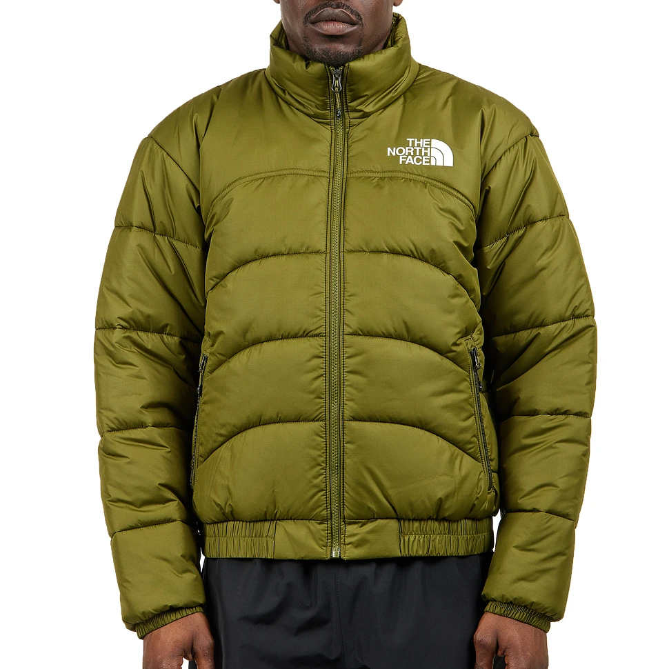 Army green north hot sale face jacket