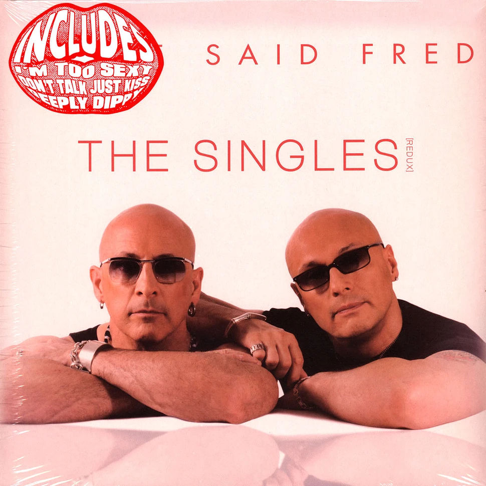 Right Said Fred - The Singles Transparent Red Vinyl Edition