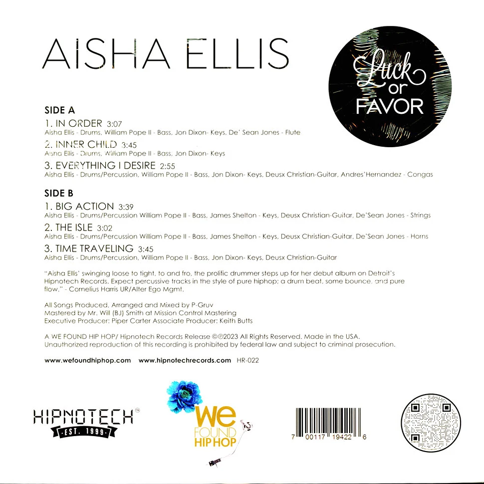 Aisha Ellis - Luck Or Favor