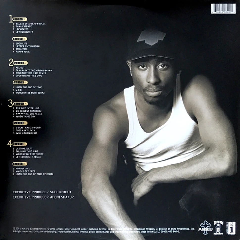 2Pac - Until The End Of Time - Vinyl 4LP - 2001 - EU - Original | HHV