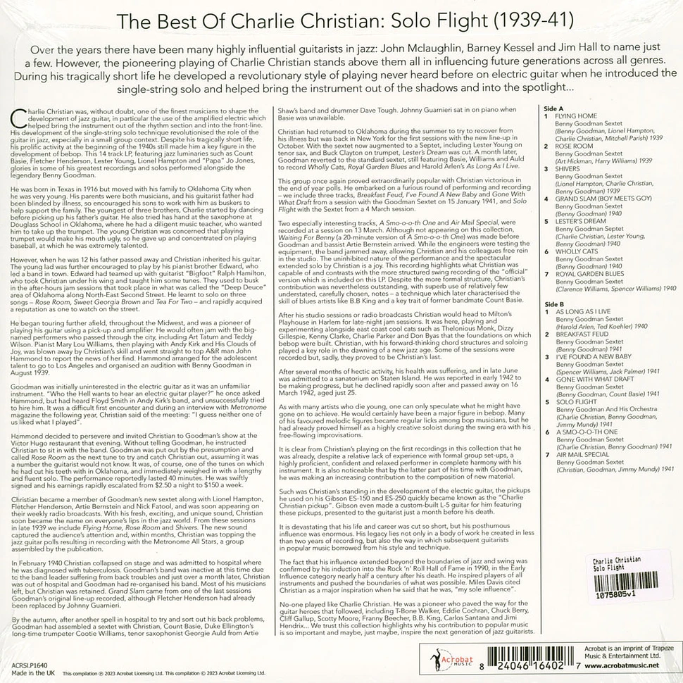 Charlie Christian - Solo Flight