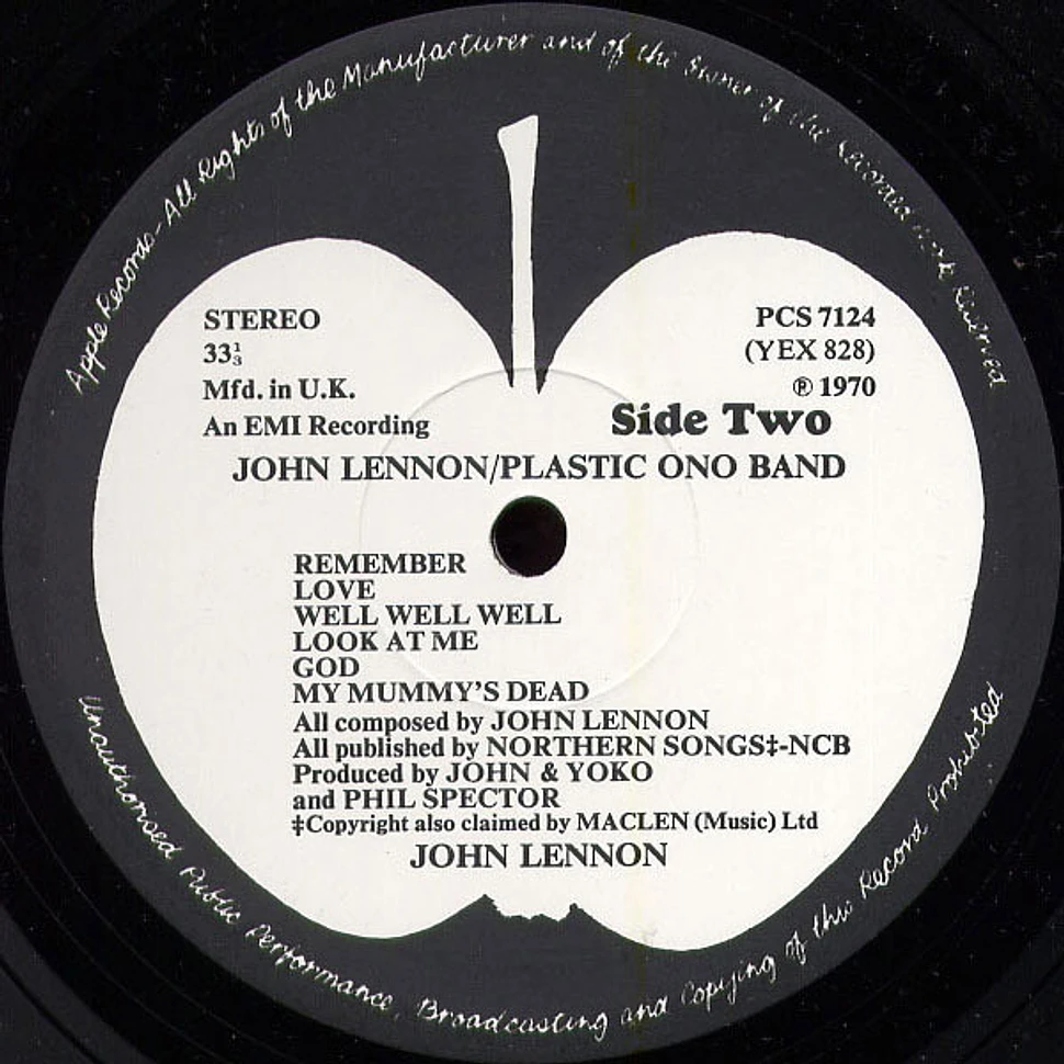 John Lennon / The Plastic Ono Band - John Lennon / Plastic Ono Band