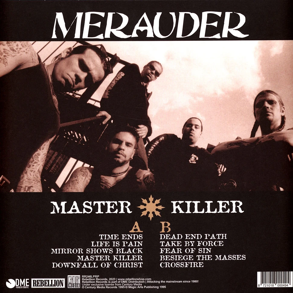 Merauder - Master Killer Gold Vinyl Edition