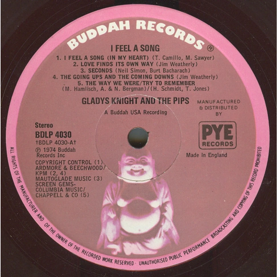 Gladys Knight And The Pips - I Feel A Song