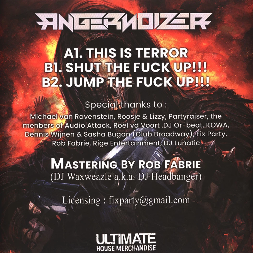 Angernoizer - Shut The Fuck Up!