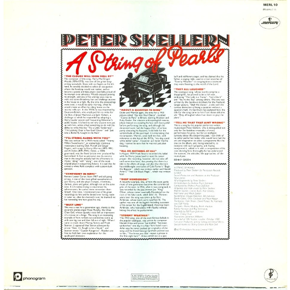 Peter Skellern - A String Of Pearls
