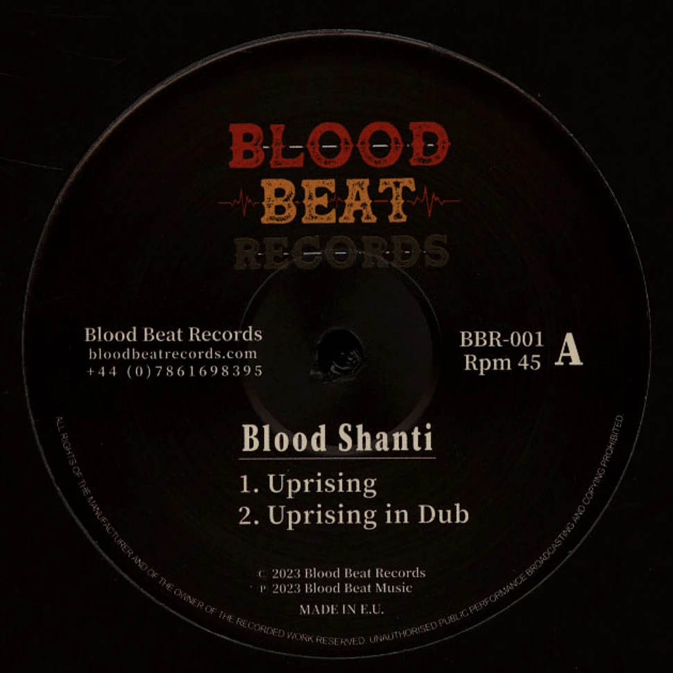 Blood Shanti - Uprising, In Dub / Tears Of Fire, Dub Fire