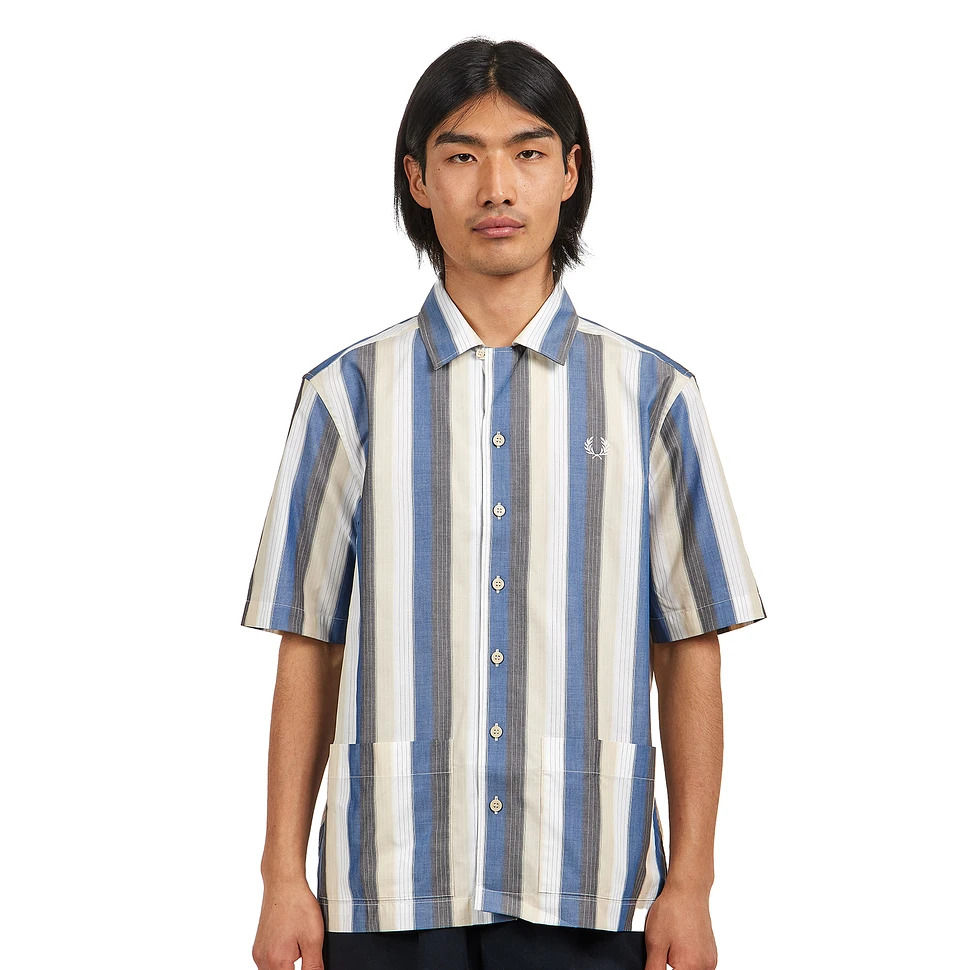 Fred Perry - Ombre Stripe Revere Collar Shirt