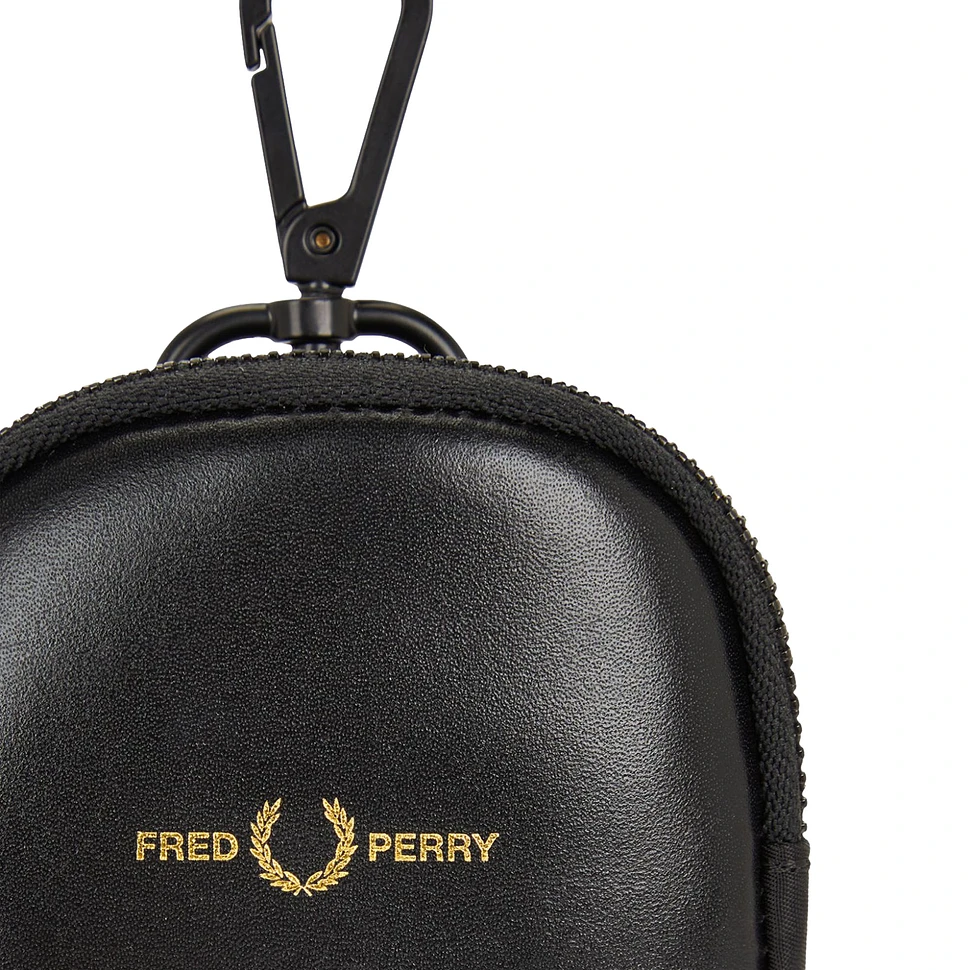 Fred Perry - Nylon Twill Leather Coin Purse