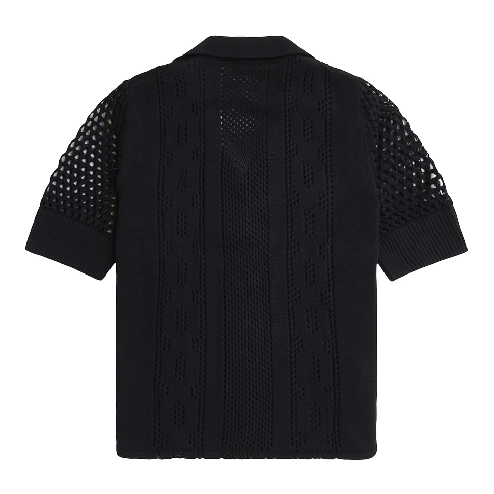 Fred Perry - Open-Knit Button-Through Shirt