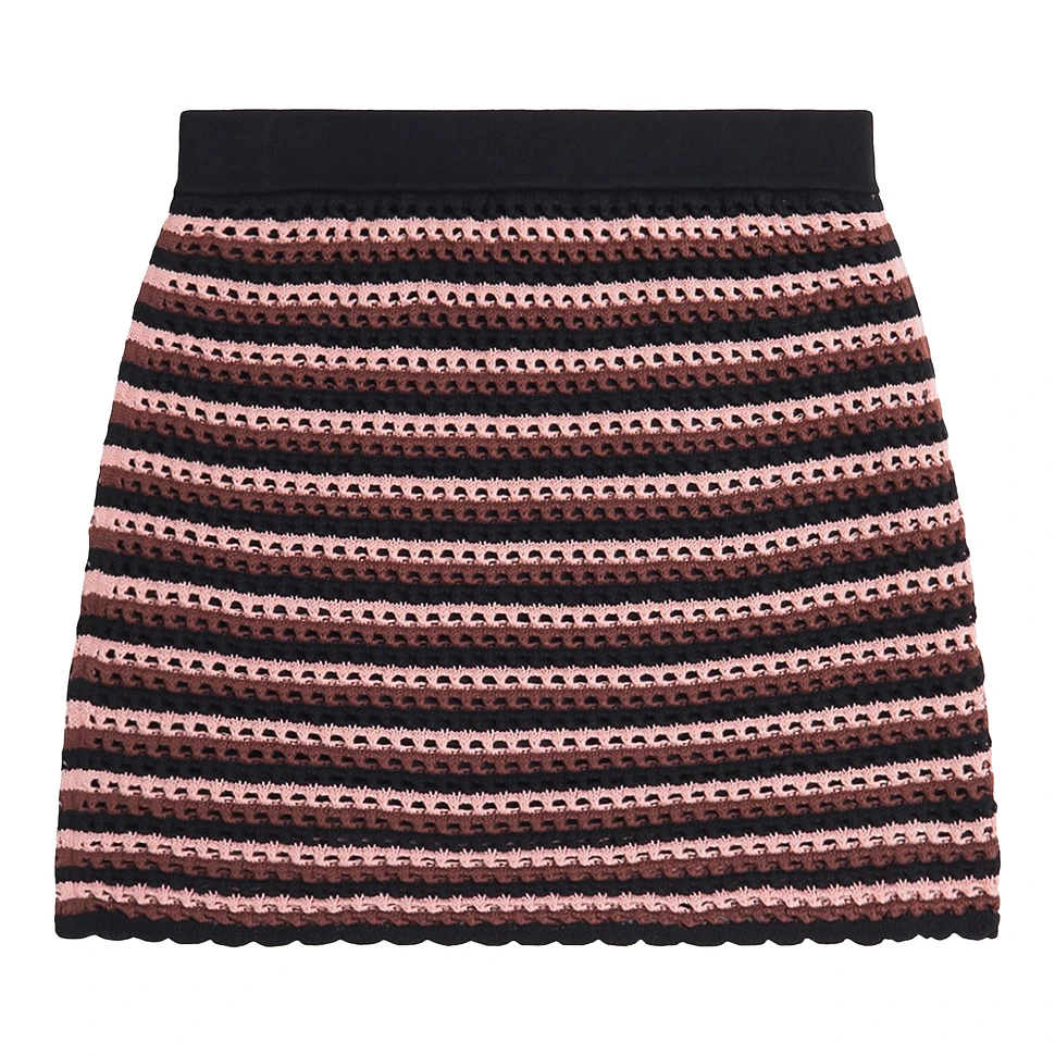 Fred Perry x Amy Winehouse Foundation - Open-Knit Skirt